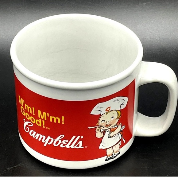 Original Campbell's Soup 14 oz Coffee Tea Cup Mug Collectible 2004 #31389 TM - Picture 5 of 13